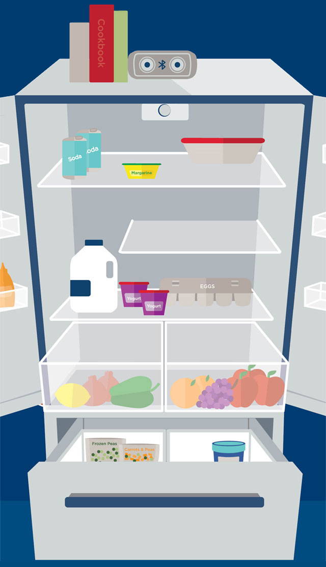 2 Hours is the rule of thumb for how long you can leave items, such as leftovers, at room temperature; Never let food thaw at room temperature; you could encourage the growth of bacteria. The safe spot? The fridge.;3-4 weeks is how long fresh eggs are good for past the 