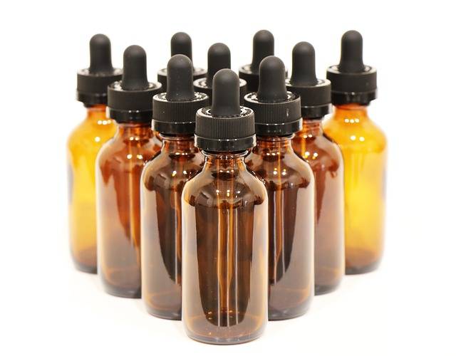 vape juice bottles and caps