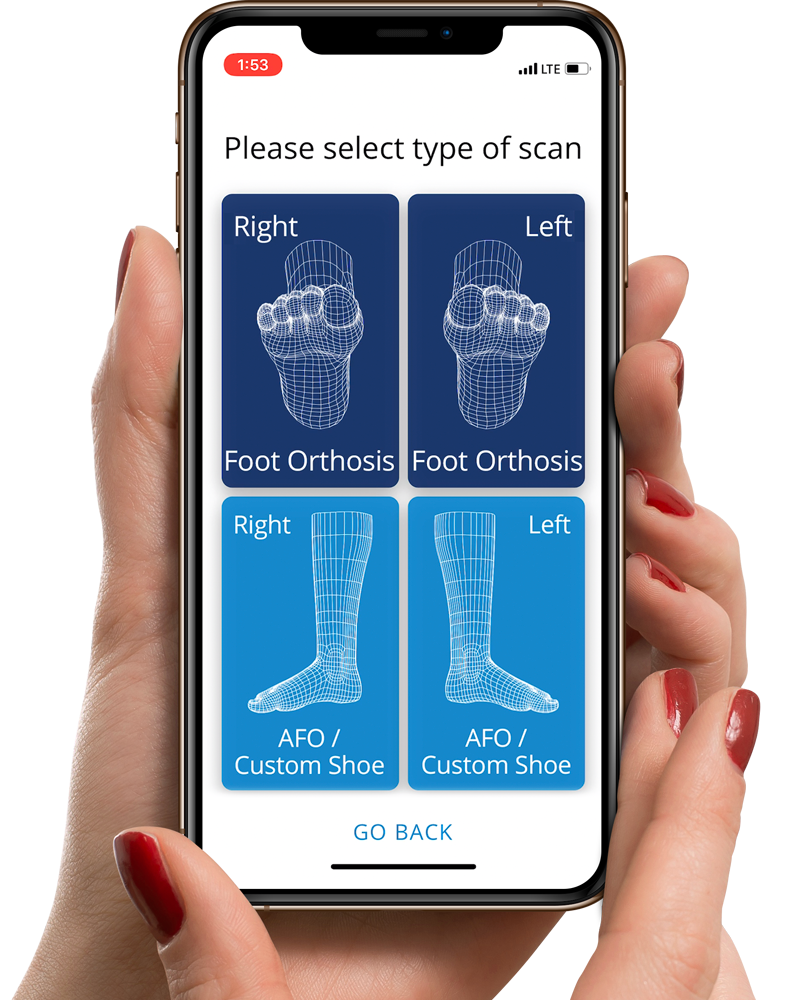Foot ID - Orthotic scanning app