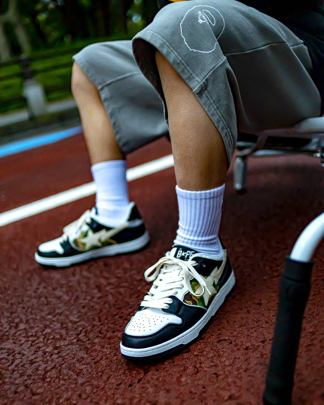 BAPE SK8 STA 93 スニーカー メンズ US12 30cm