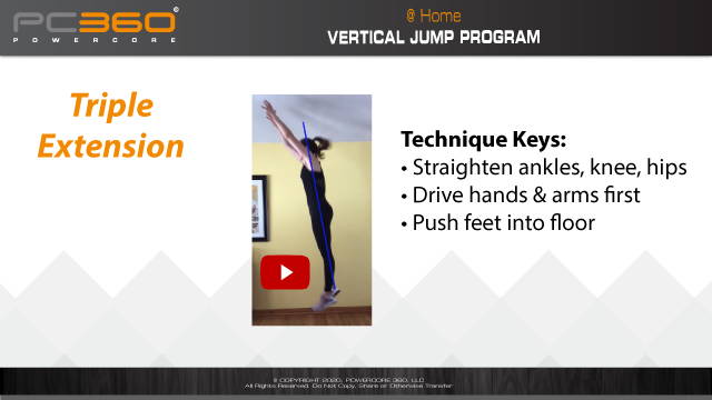 Powercore 360 Vertical Jump Program