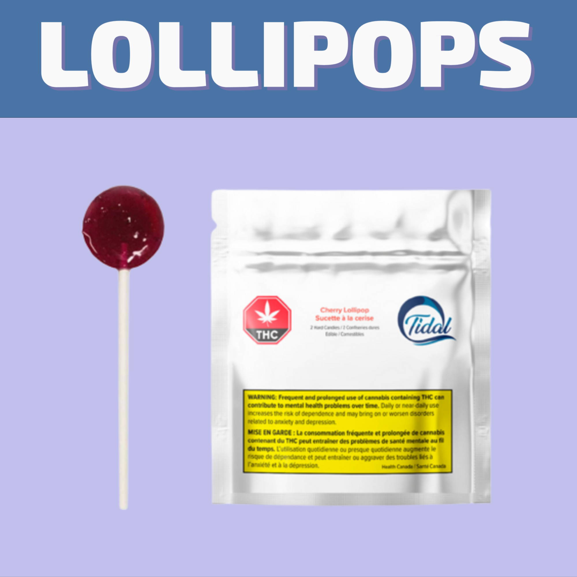 Order Lollipops and other infused hard candies from Winnipeg's best cannabis shop on 580 Academy Road.