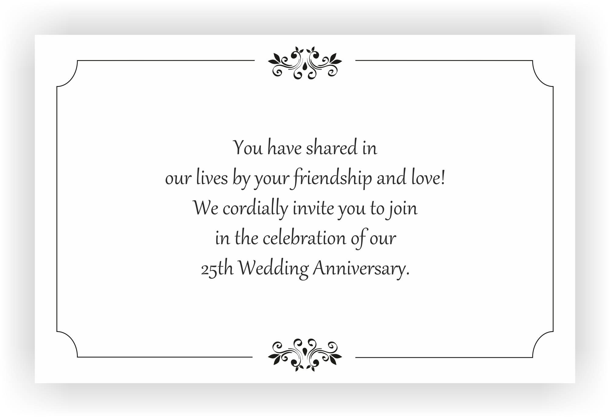 Marriage Anniversary Invitation Messages | Invitation of wedding Anniversary  in Delhi – CHOCOCRAFT
