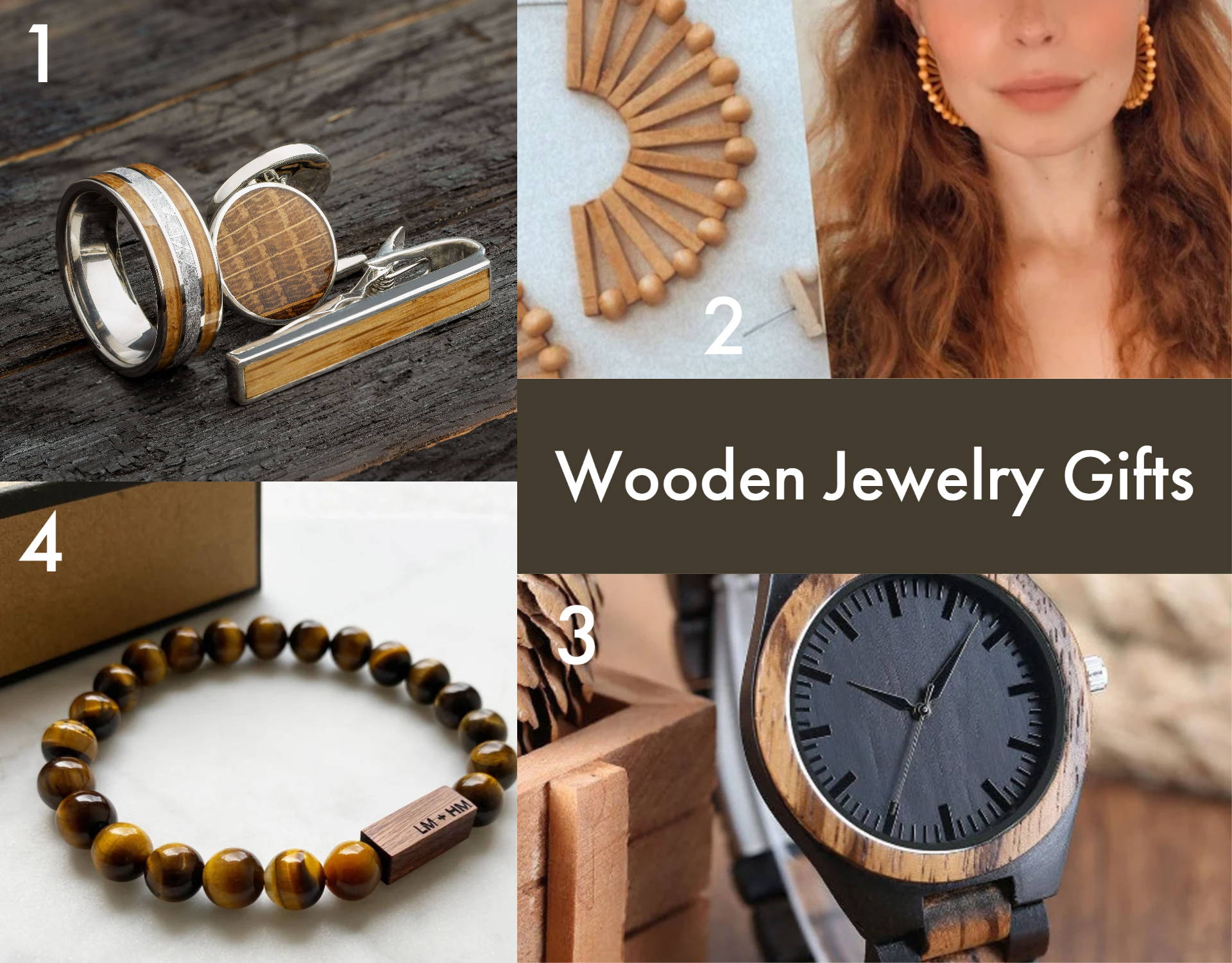 Wooden Jewelry Ideas to Gift for Five Year Anniversary