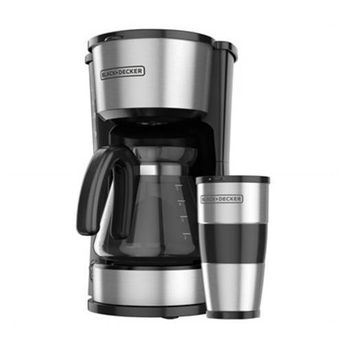 BLACK & DECKER Coffeemaker 4 en 1 5 Tz. CM0755S-LA