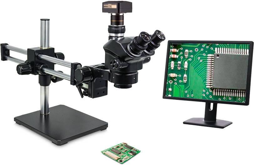 Raven ESD Dual Arm Stereo Microscope