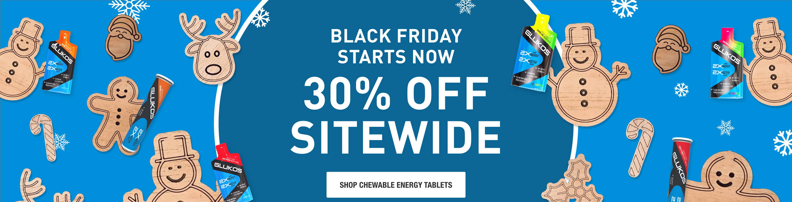 Black Friday Starts Now 30% Off Sitewide Shop Chewable Energy Tablets