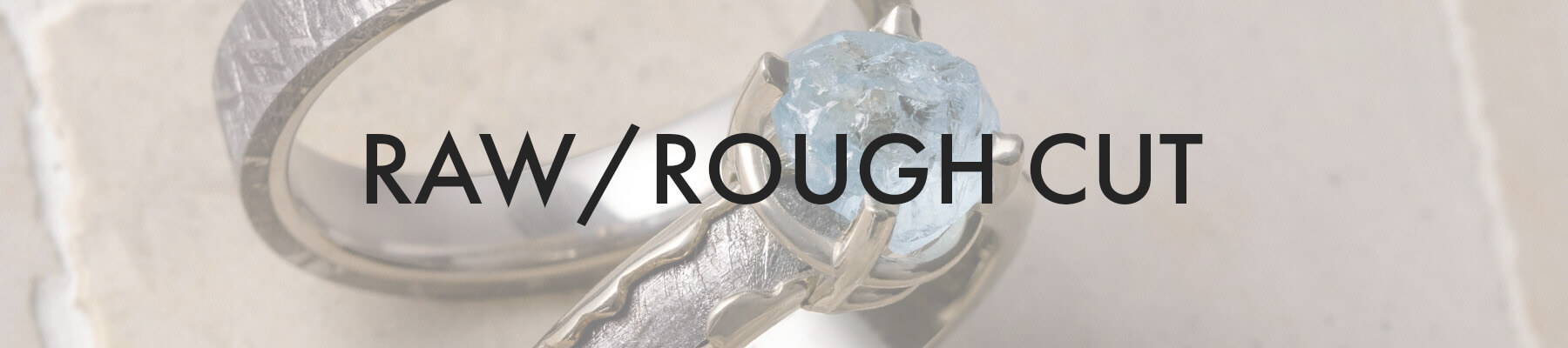 Rough Cut Engagement Ring (SKU 3416)
