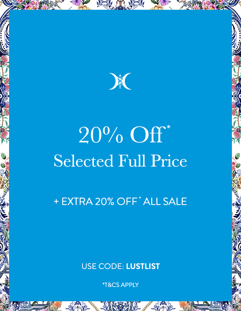 20% off* selected full price + extra 20% off* all sale
