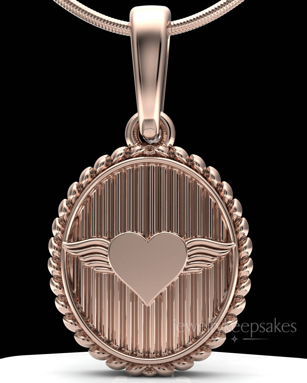 Rose Gold Plated In Love Permanently Sealed