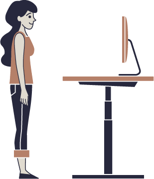 How To Use A Standing Desk Correctly Full Tutorial Ergonofis