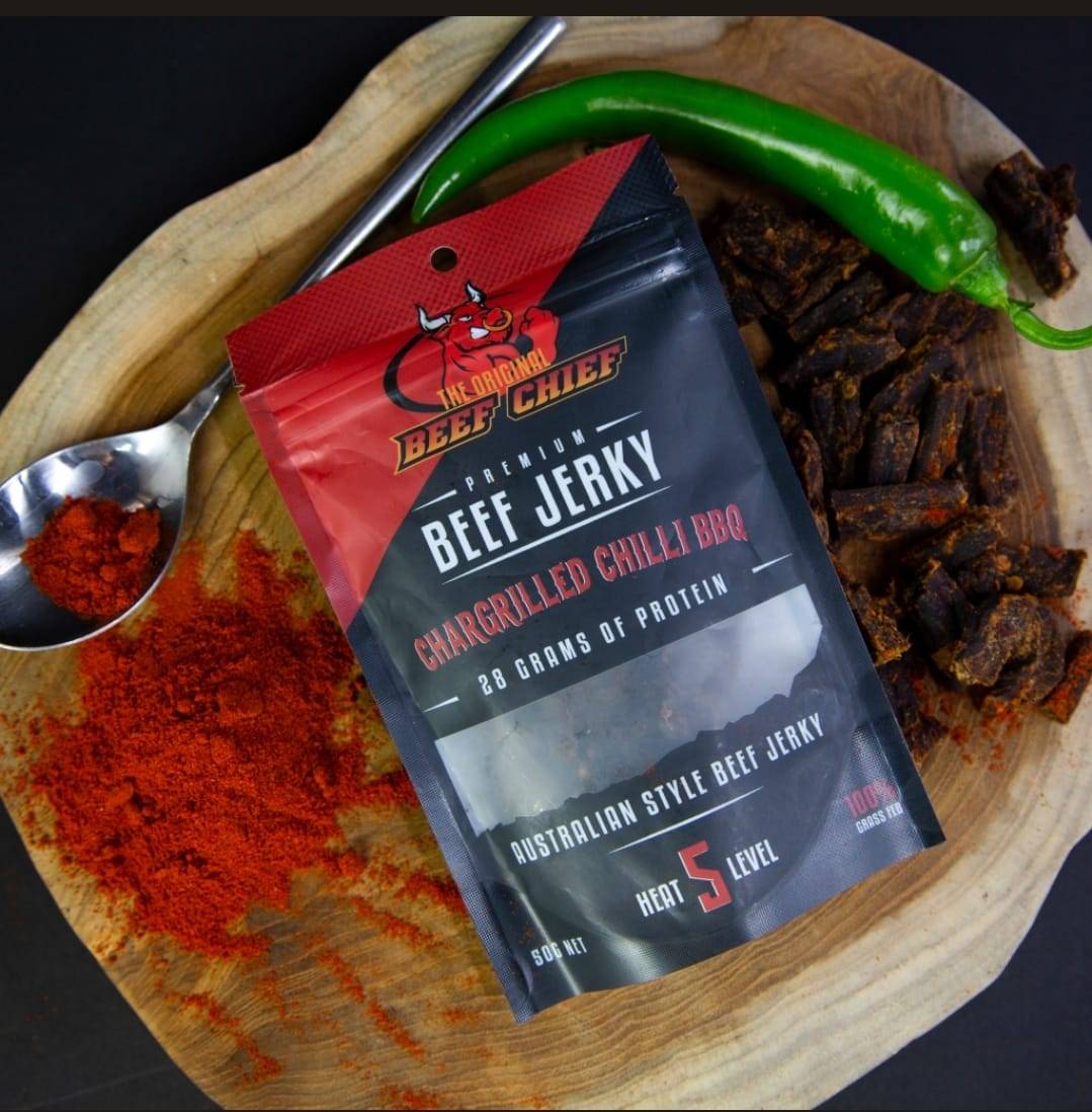 Chargrilled Chilli BBQ Beef Jerky