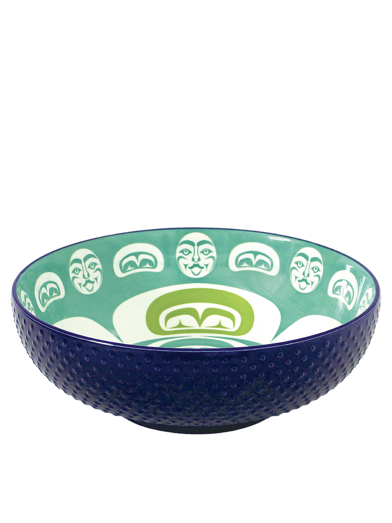 Porcelain Art Serving Bowl (Large) - Moon