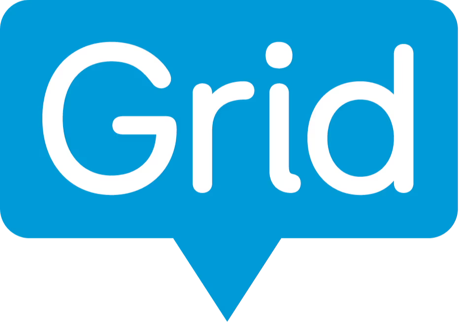 Grid communication software icon