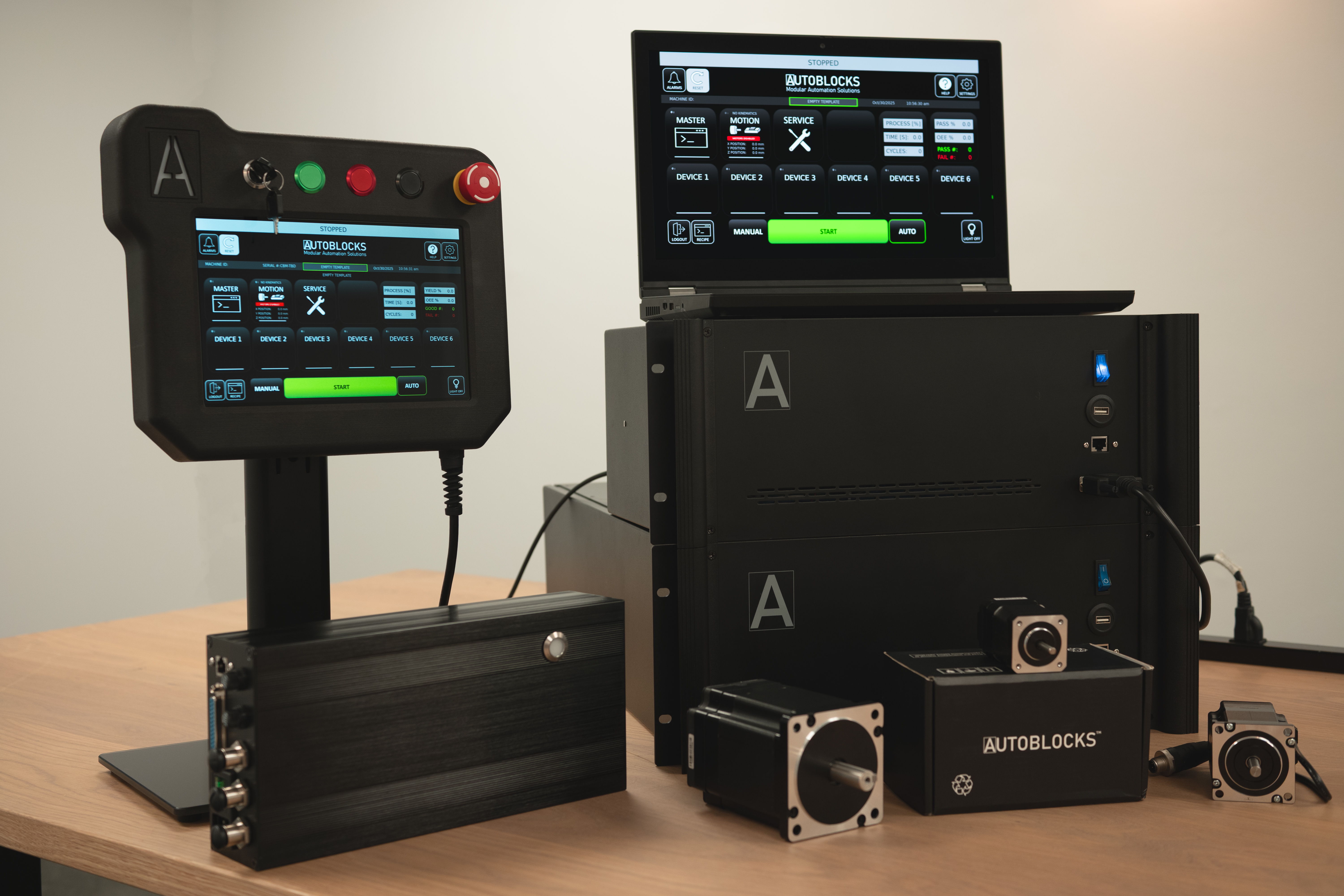 Autoblocks Control Block with Teach Pendant and HMI ready 2