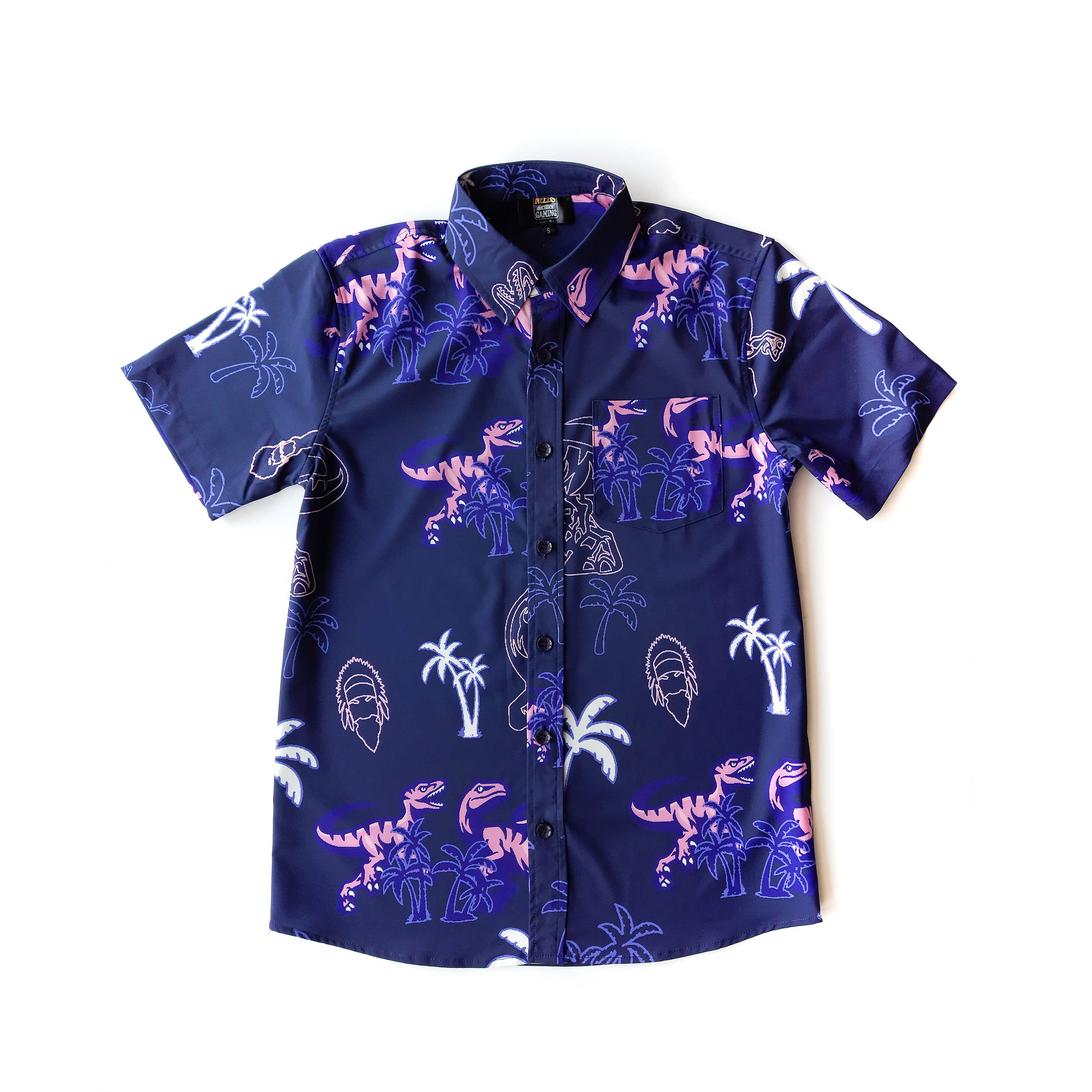 Custom hawaiian Shirt for a Gaming website