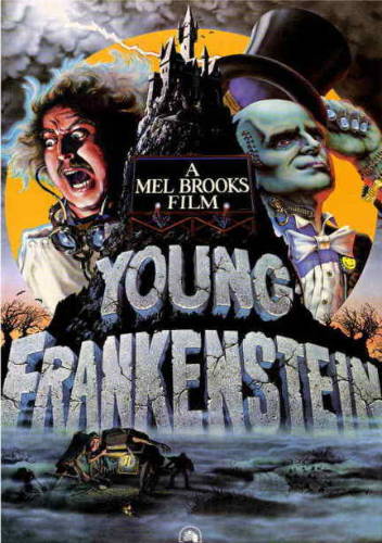 Movie poster for Young Frankenstein