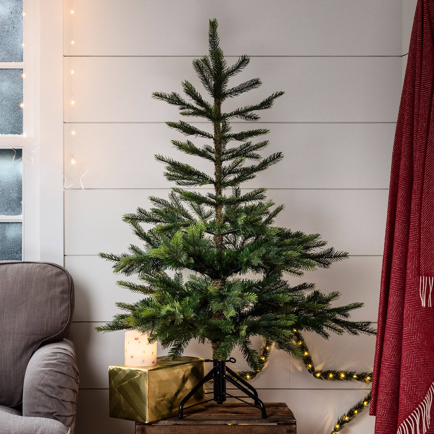4ft Grandis Fir Artificial Christmas Tree