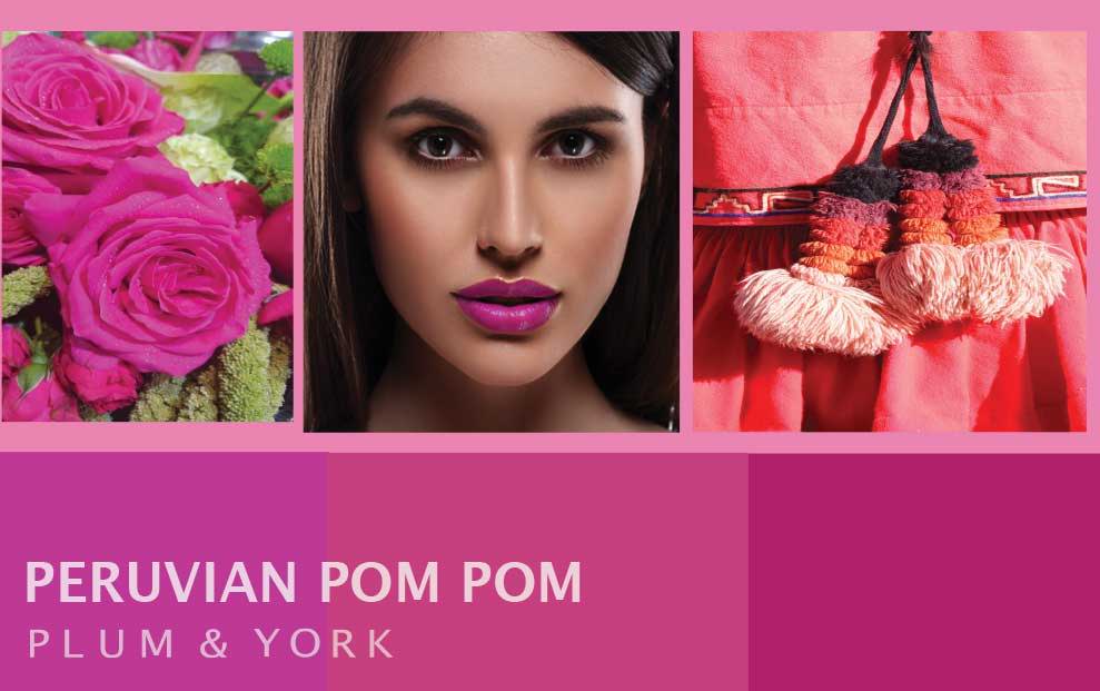 Peruvian Pom Pom lipstick by Plum & York