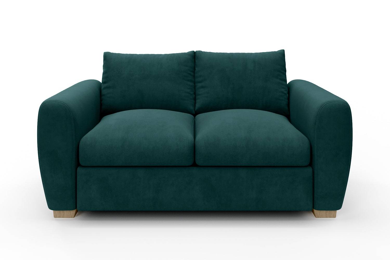 green velvet 2 seater