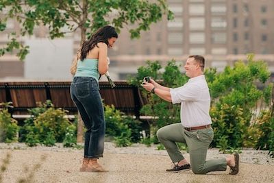 baltimore waterfront domino sugar engagement proposal