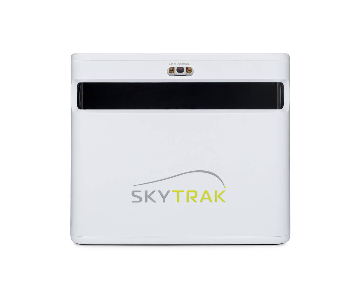 Front View of the SkyTrak+ golf launch monitor