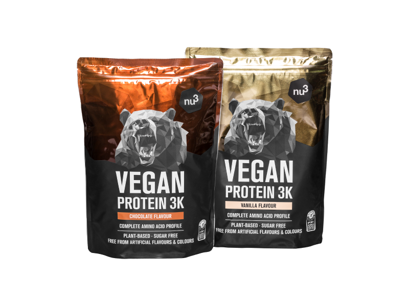 nu3 Vegan Protein 3K - Pacchetto 2 mesi