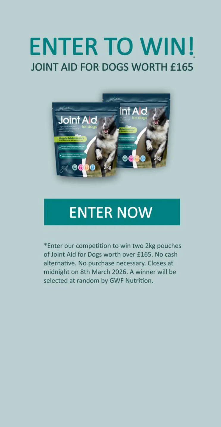 Enter to win at Crufts