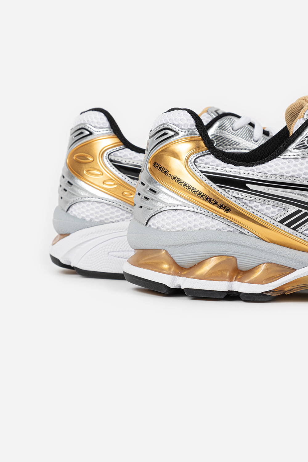 asics gel kayano 14 pure gold white