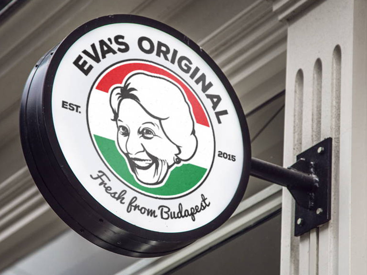 Eva's Original logo design by New Era Print Solutions in Mississauga