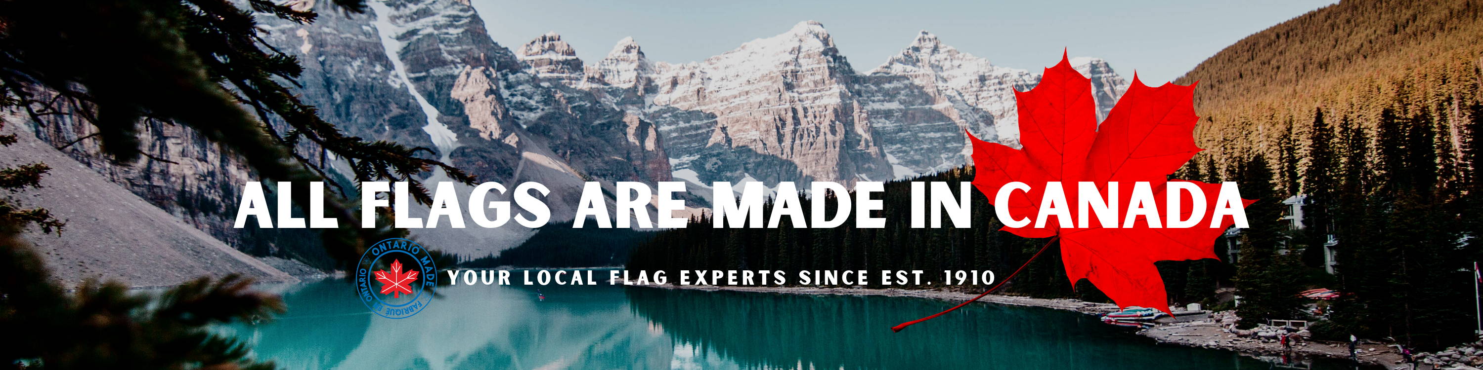 All Canada flags and Canadian flags are made in Canada. Canadiana is your local flag experts .  Buy Canada flags and Canadian flags online . 
