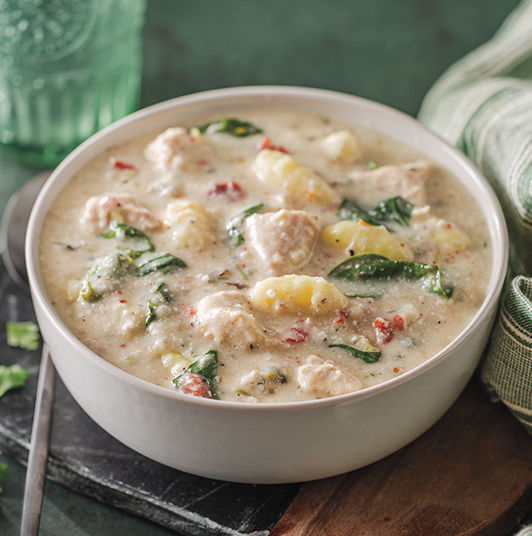 Chicken Wild Rice Gnocchi Soup