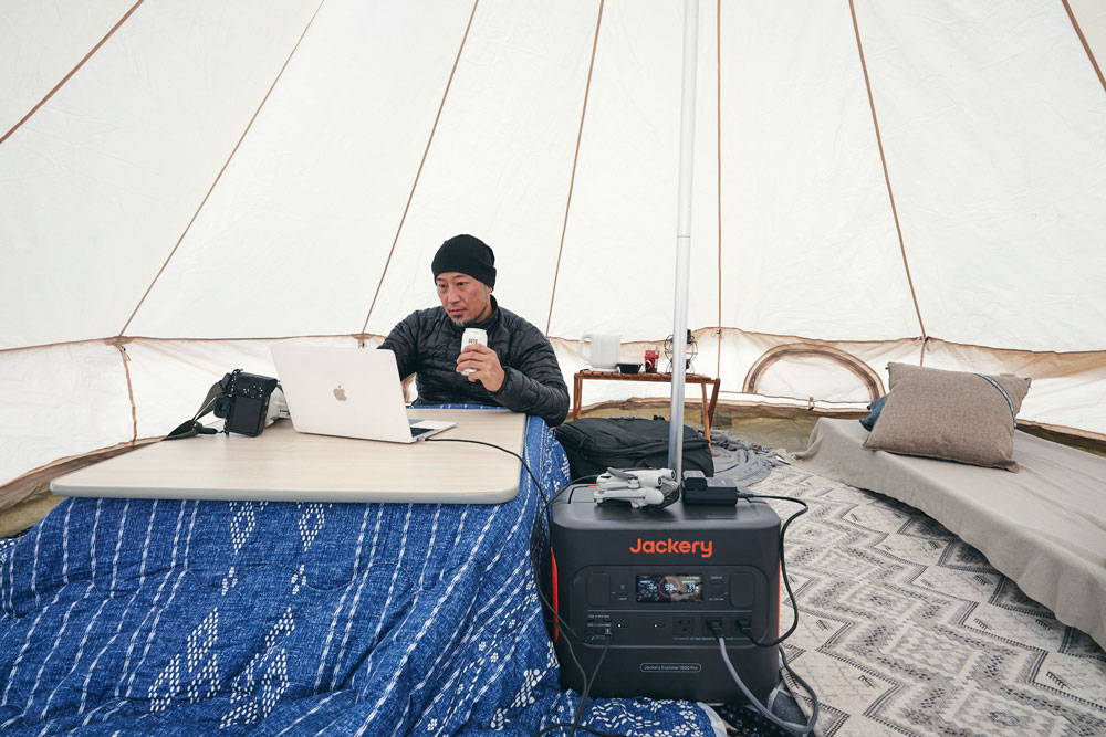 冬キャンプの寒さ対策にはポータブル電源が最強！