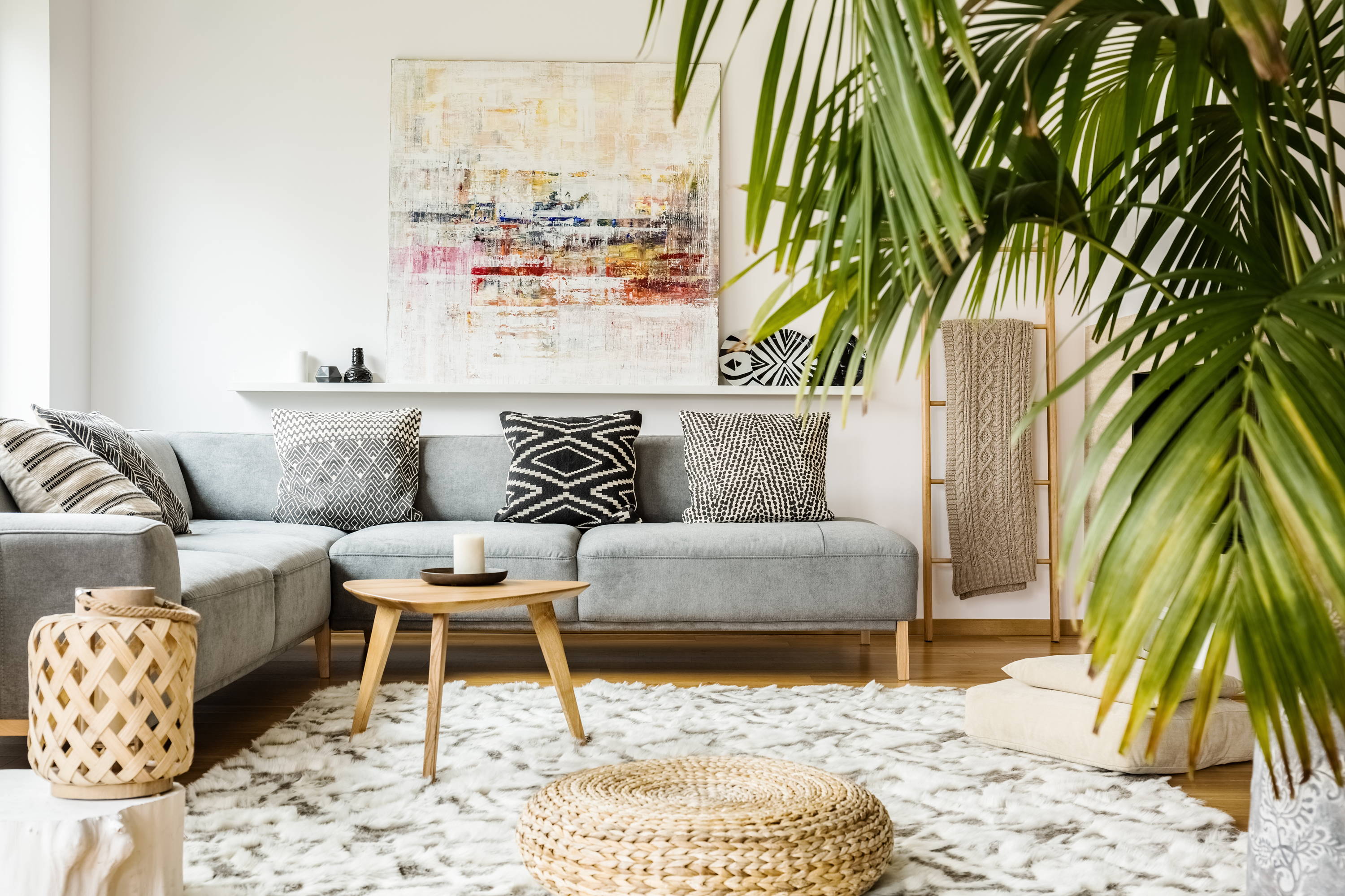 Gray Sofa Set in Calgary 
