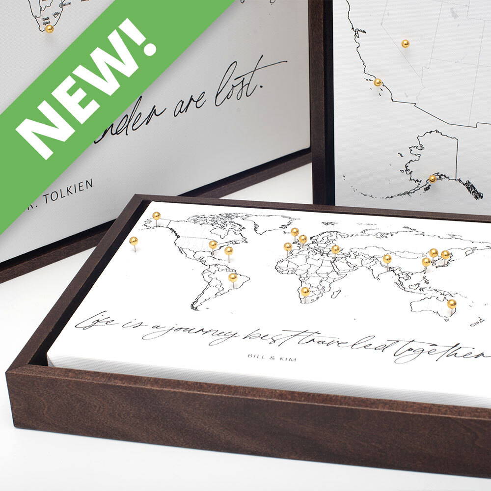 Push Pin Travel Maps | Customized Maps | Conquest Maps