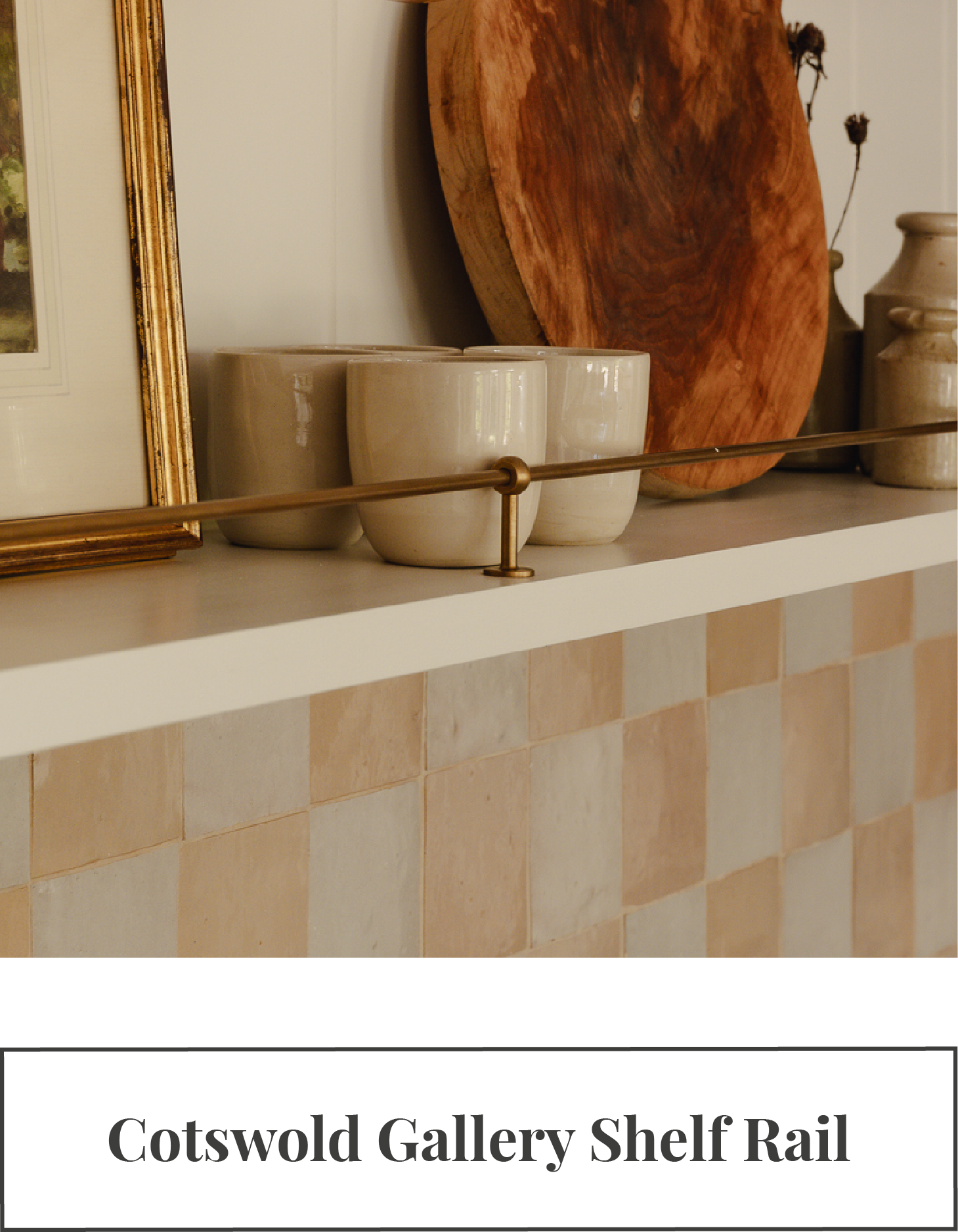 Cotswold Gallery Shelf Rail