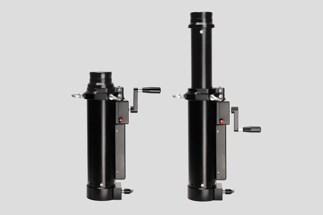 Proaim Cranked Telescopic Camera Bazooka Euro/Elemac Mount 16.8” to 24”