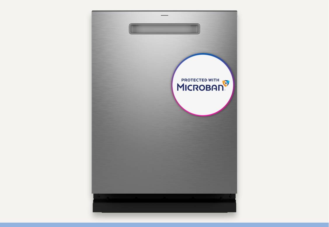 Dishwasher with Microban™ Antimicrobial Technology with Deep Clean Washing 3rd Rack