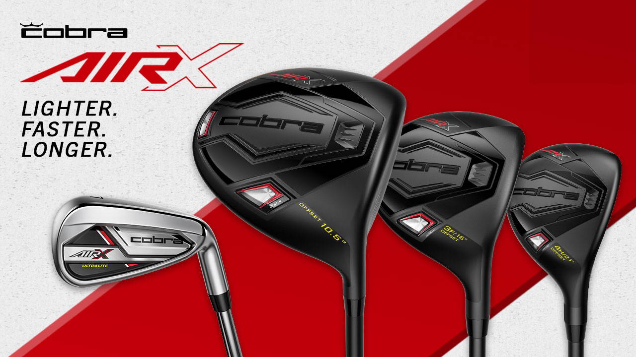 NEW Cobra AIR-X Drivers, Fairways, Hybrids and Irons
