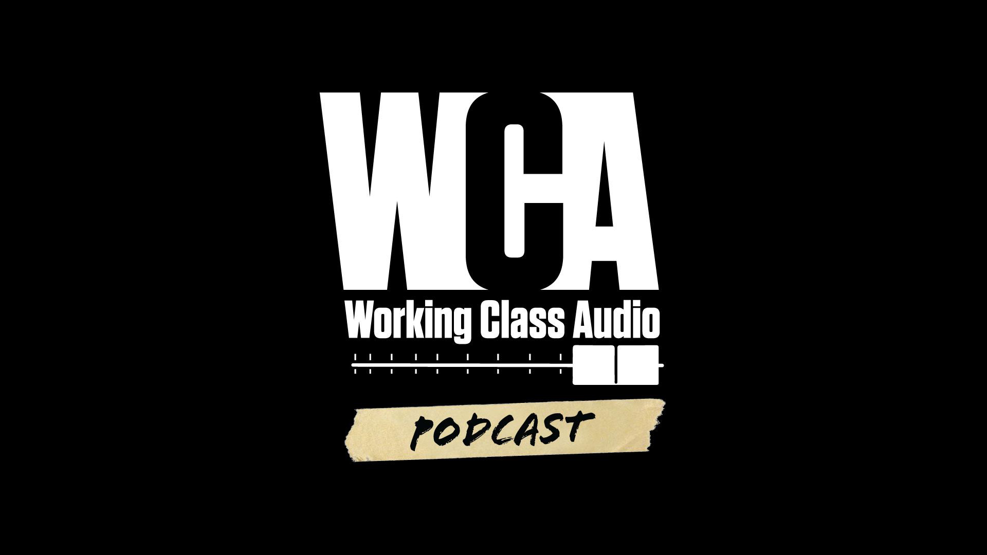 Logo for the Working Class Audio podcast.