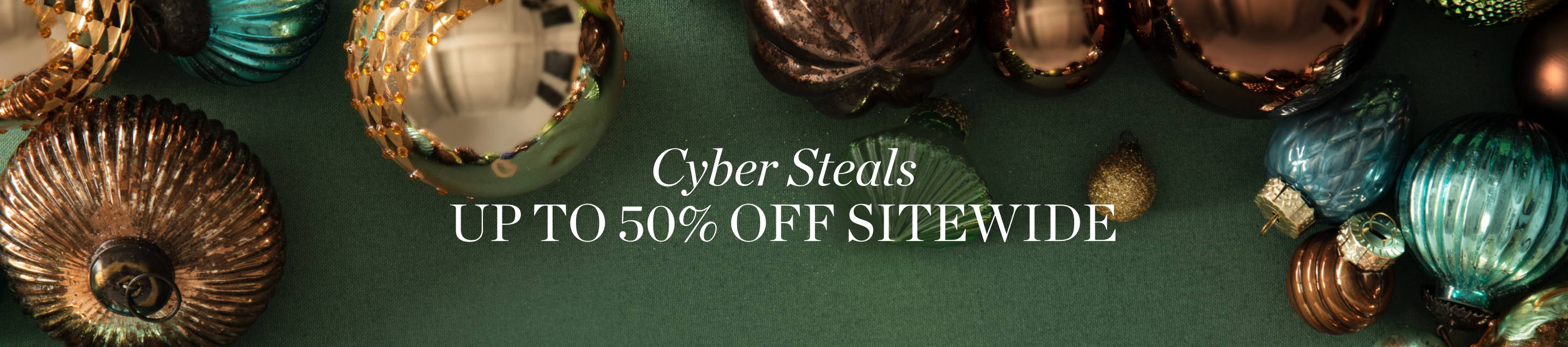 Cyber Steals Up to 50% Off Sitewide