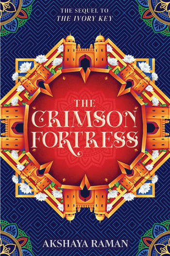 cover of the crimson fortress by akshaya raman