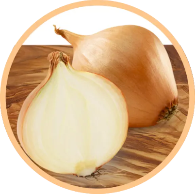 Marinelli uses hand selected Onions