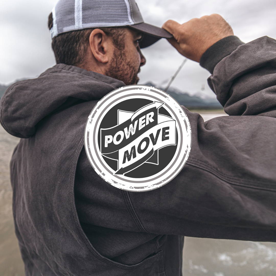 Man wearing a DRI DUCK canvas jacket