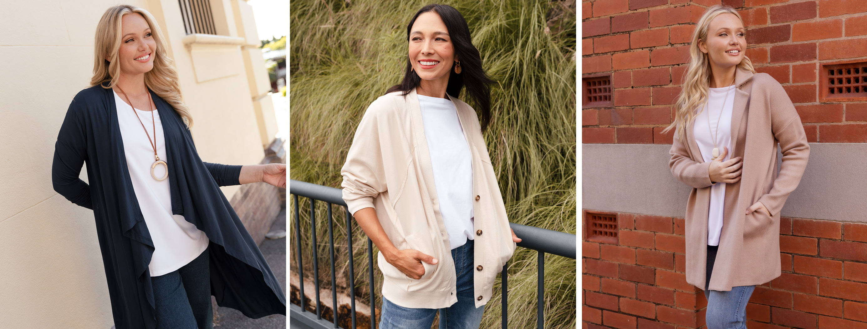 The Secret to Easy Layering Starts with a Cardigan - Blue Bungalow AU