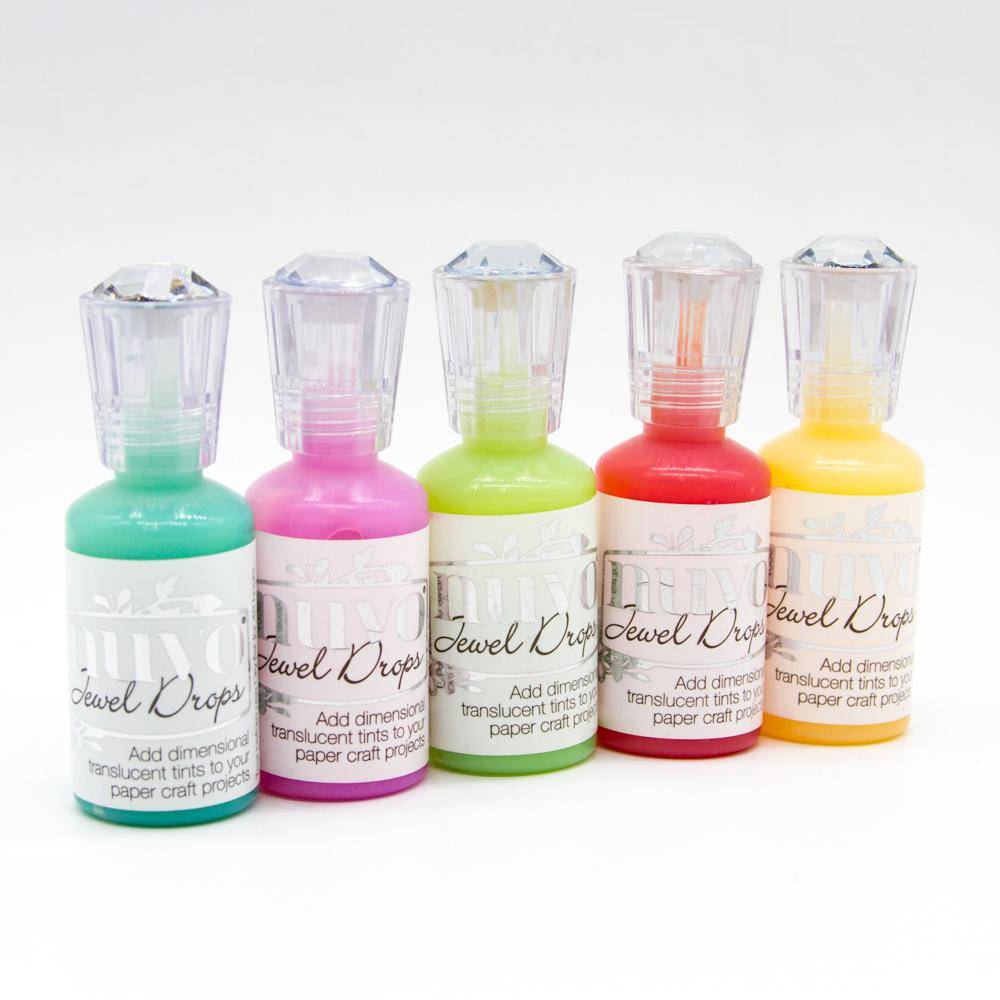 Nuvo CRYSTAL DROPS 30ml (Choose from 35 colours) Scrapbooking Tonic Studios
