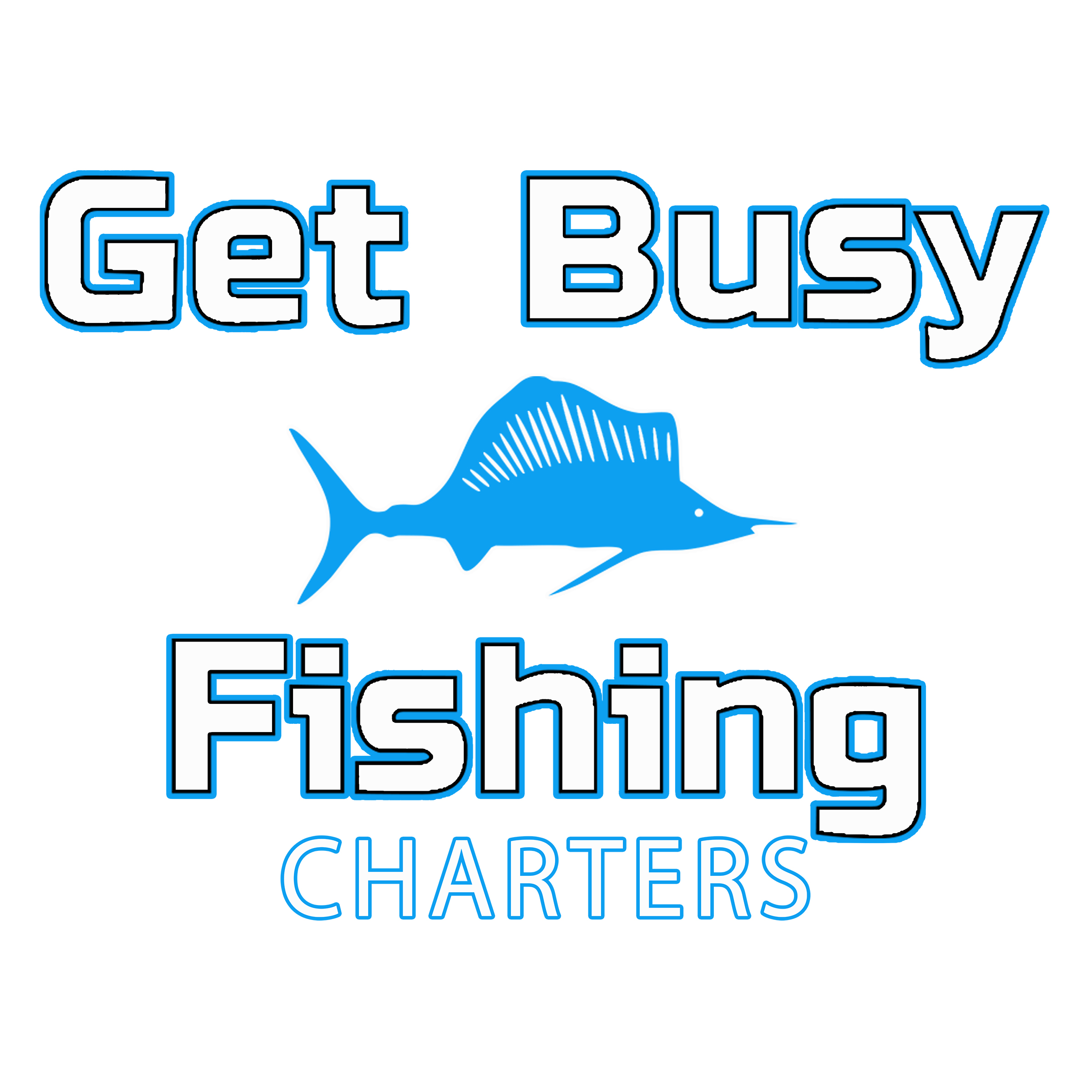 get busy fishing charters logo south florida