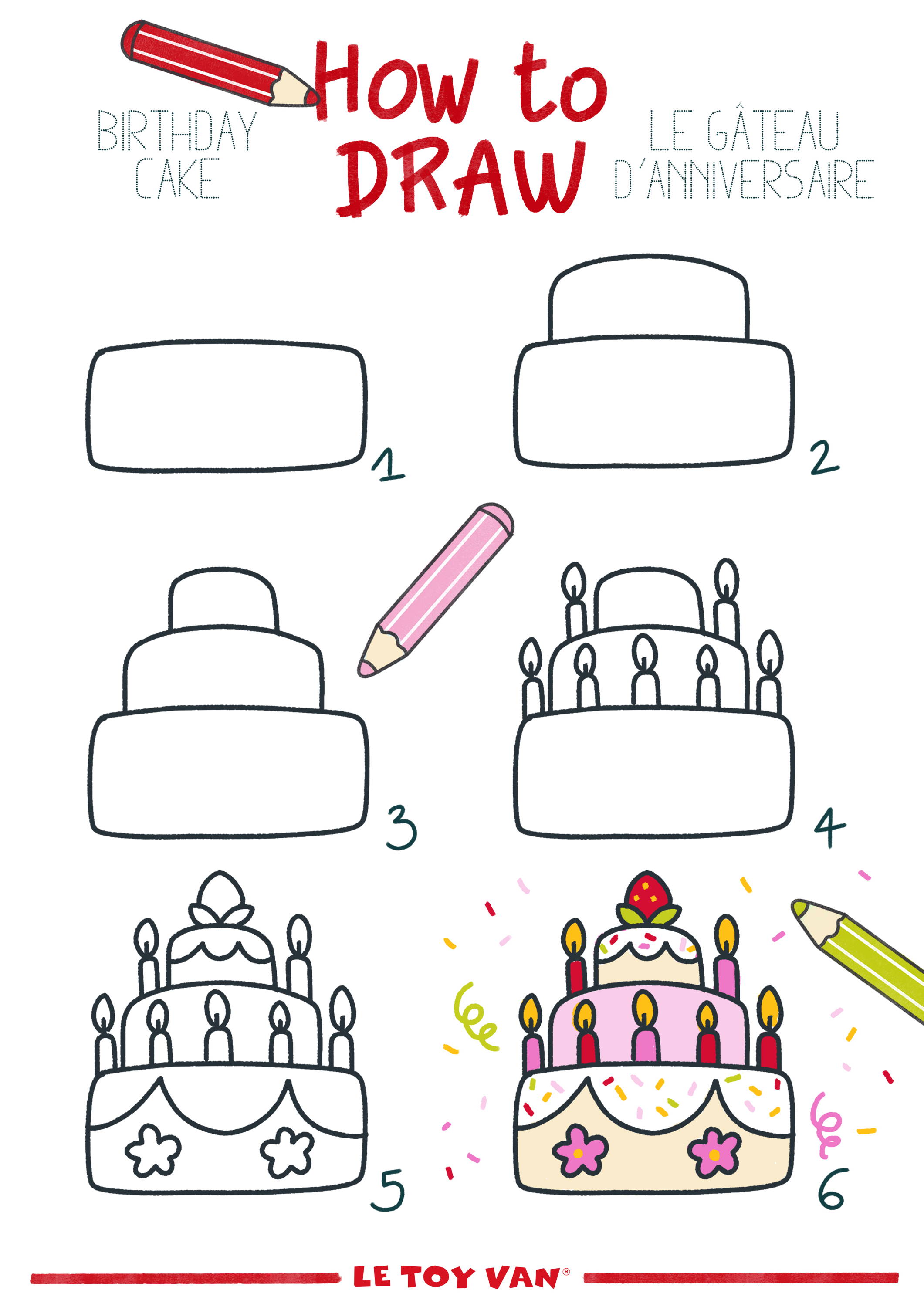 Learn How To Draw Le Toy Van