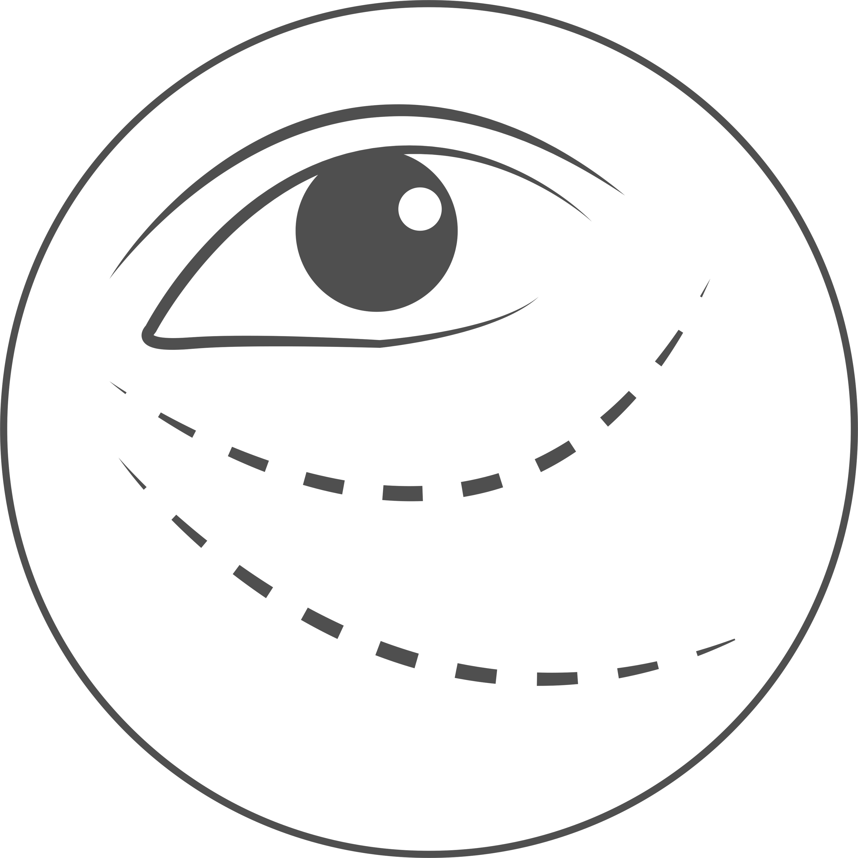 Illustration of an eye with wrinkles