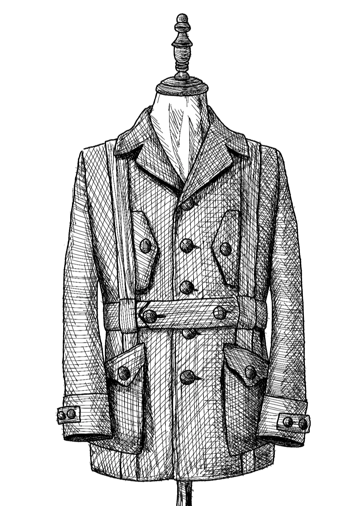 MF0081 Classic Norfolk Jacket | ミューゼオファクトリー